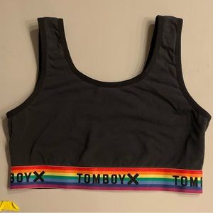 Pride edition TomboyX Size M Sports Bra